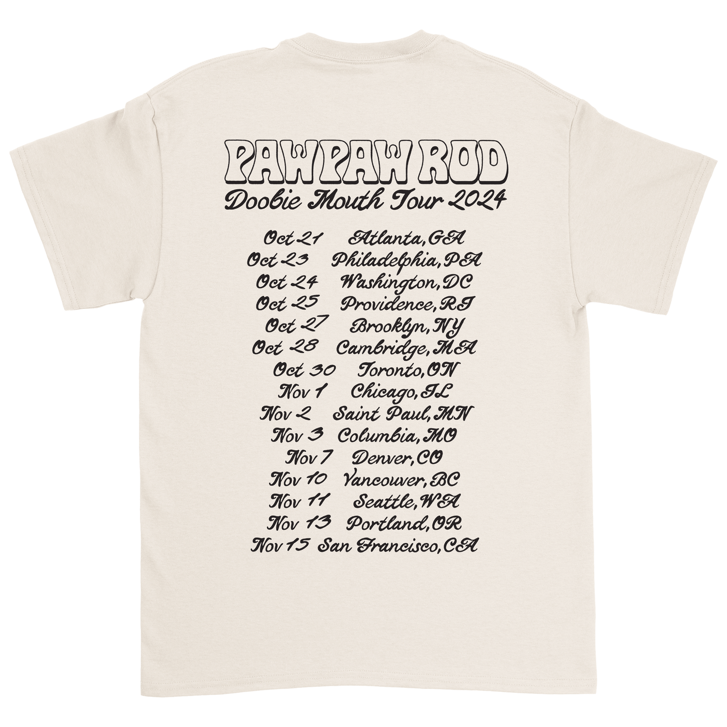 Doobie Mouth Tour Tee